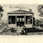 Ex libris - Albert Welti (ipse)