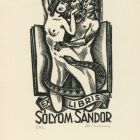 Ex libris - Sólyom Sándor