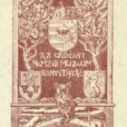 Ex libris - Az Erdélyi Nemzeti Múzeum Könyvtáráé