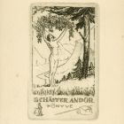 Ex libris - Schäffer Andor