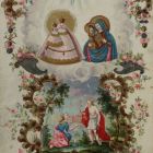Szentkép - a mariazelli kegyszobor és a kincstári kegykép a 'Noli me tangere' jelenettel