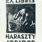 Ex libris - Haraszty Árpád dr.