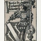 Ex libris - Paula de Tuekoery Falkenberg