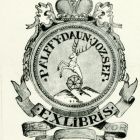 Ex libris - Pálffy Daun József