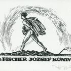 Ex libris - Dr. Fischer József könyve