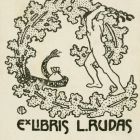 Ex libris - L. Rudas