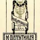 Ex libris - M. Diefenthäler