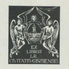 Ex libris - L. R. civitatis Einsiensis