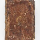 Könyv - D. Magni Ausonii Burdigalensis opera. Antwerpen, 1568 (colophon: 1567). (címlap hiányzik)