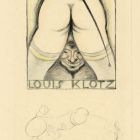 Ex libris - Louis Klotz