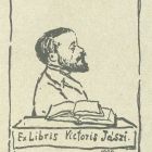 Ex libris - Victoris Jászi