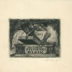 Ex libris - dr. Klein István