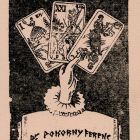 Ex libris - Dr. Pokorny Ferenc