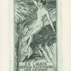 Ex libris - Berna Kahrmann geb. Deiters