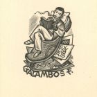 Ex libris - Galambos F(erenc)