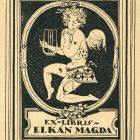 Ex libris - Elkán Magda