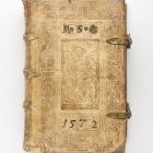 Könyv (kolligátum) - Glaser, Peter: Der gantze text der dreyen Bücher Salomonis, Lipcse, 1572 / Walther, Georg: Regeln Christliches Lebens, Wittenberg, 1572