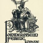 Ex libris - Dr Pommerschein Ferenc könyve