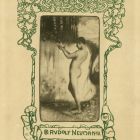 Ex libris - dr. Rudolf Neumann