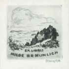 Ex libris - Hilde Braunlich