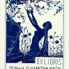 Ex libris - Dr. Med. Elisabetha Nagy