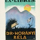 Ex libris - Dr. Horányi Béla