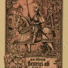 Ex libris - Heinrich ab Kohlhagen