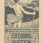 Ex libris - H. Stein