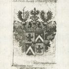 Ex libris - Johann Christoph Freiherr von Bartenstein címeres