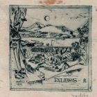 Ex libris - Schaffer Andor ex librise - név nélkül