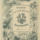 Ex libris - Freiherrlich von Cramer-Klett'sche Hausbibliothek