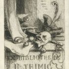 Ex libris - Ex bibliotheka H. Thimig