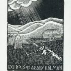 Ex libris - Dr. Arady Kálmán