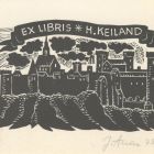 Ex libris - H. Keiland