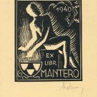 Ex libris - G( ianni) Mantero