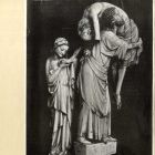 Műlap - Krisztus levétele a keresztől, elefántcsont szoborcsoport, Párizs,  Louvre