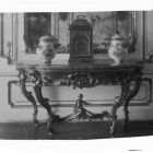 Üvegnegatív - konzol, Louis XIV stílus