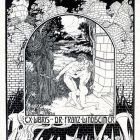 Ex libris - Dr. Franz Lindheimer