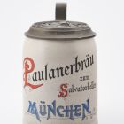 Söröskorsó ónfedéllel - 'Paulanerbräu zum Salvatorkeller München' felirattal