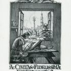 Ex libris - A Civitas Fidelissima közkönyvtára-Sopron