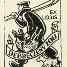 Ex libris - Debreczeny Zoli