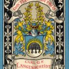 Ex libris - Carl G. F. Langenscheidt