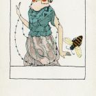 Képeslap - Wiener Werkstätte sorozat