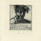 Ex libris - Arnold Gara (ipse)