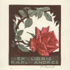 Ex libris - Karl Andres