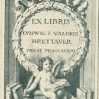 Ex libris - Ludwig et Valerie Brettauer