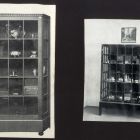 Műlap - üveges polcos szekrények, XX.sz.első évtized