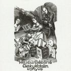 Ex libris - Hajdu Gézáné Csáky Katalin könyve