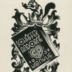 Ex libris - Schaffer Andorné könyve