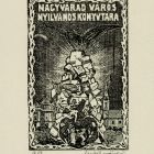 Ex libris - Nagyvárad város nyilvános könyvtára